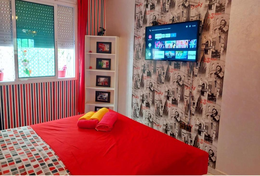 Stay Here, Nice Apartment With Garden View In Center, 1 Min Walk From Beach El Jadida Exterior photo